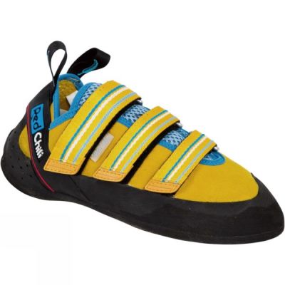 Zapatos De Escalada Red Chili Spirit Lady VCR Mujer - Amarillo / Azules - Chile WYA917234